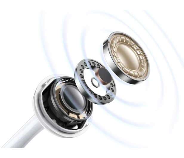 UGREEN Słuchawki dokanałowe WS218 ClipBuds LDAC białe - 1501538 - zdjęcie 3